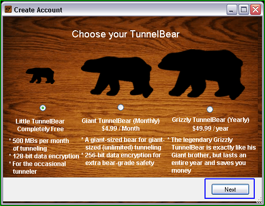 Устанавливаем и используем TunnelBear