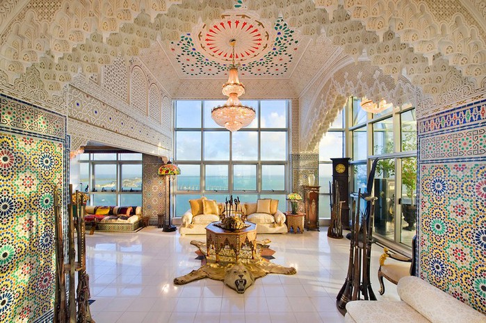 Роскошный арабский стиль в пентхаусе из Майами 4 (700x465, 149Kb)