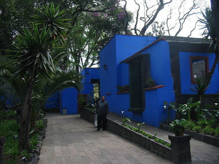 Аллея ведет к входу в Casa Azul (700x525, 93Kb)