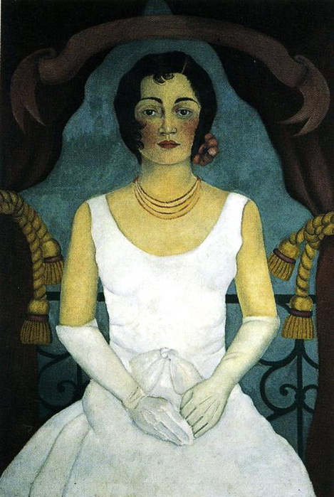 Портрет женщины в белом, 1930 (469x700, 95Kb)