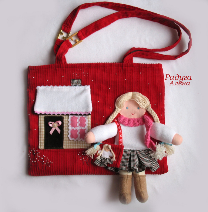 сумка с куклой красная-зимняя 1 (686x700, 422Kb)