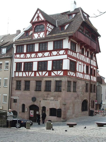 Дом Дюрера в Нюрнберге (450x600, 67Kb)