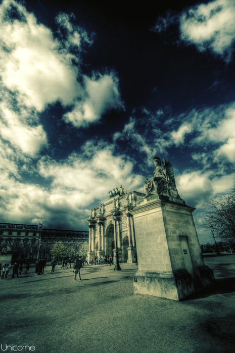 Лучшие фото Парижа в формате HDR 6 (465x700, 358Kb)