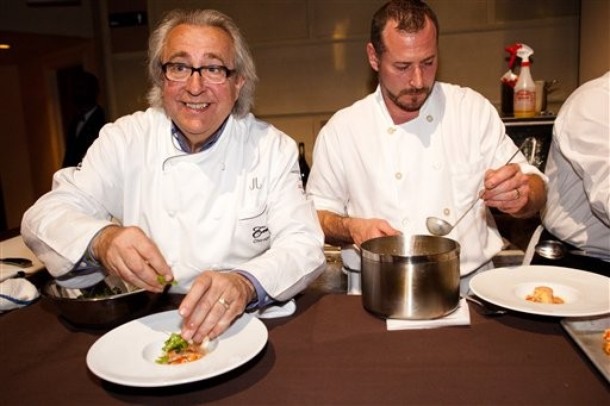 Гран повар Обед (Grands Chefs Dinner) в Нью-Йорке, 16 апреля 2012 года