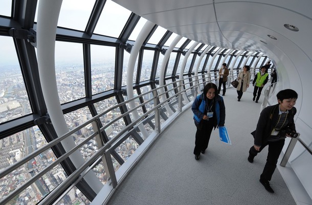 'Tokyo Sky Tree' самая высокая телебашня в мире, Токио, 17 апреля 2012 года