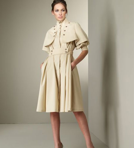 Trench coat dress