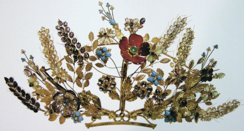 floral flower tiara crown diadem bouquet multi (500x268, 271Kb)