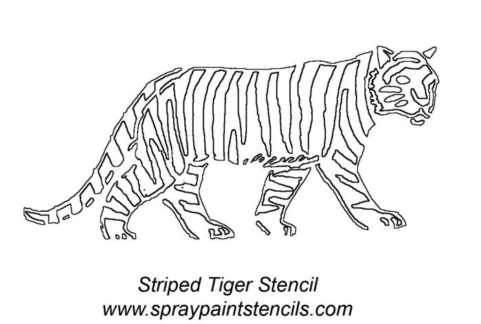 striped-tiger-stencil (700x471, 46Kb)
