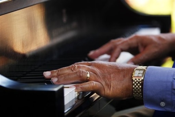 Международный День джаза в Новом Орлеане, США, 30 апреля 2012 года.