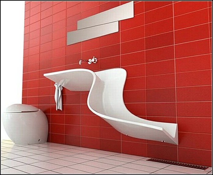 Креативные раковины для туалета и ванной 5 (700x574, 76Kb)