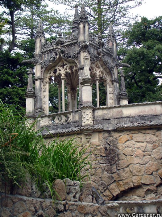 парк Quinta da Regaleira фото