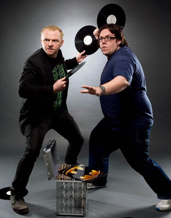 Simon Pegg & Nick Frost (550x700, 40Kb)