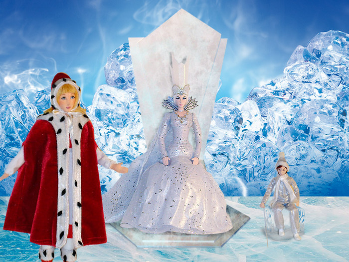 Будьте нежной - наденьте костюм королевы снежной!