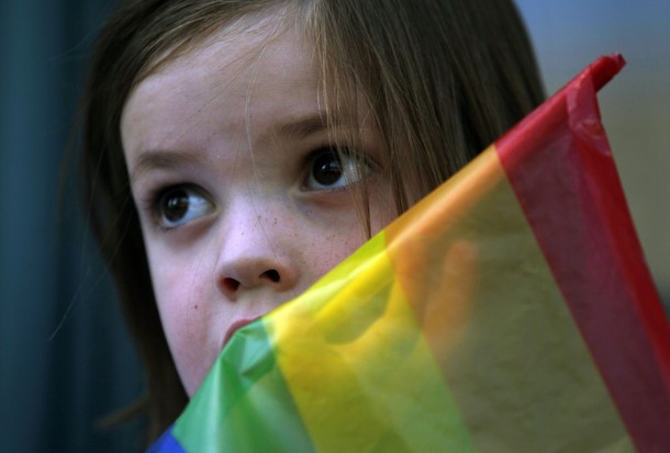 Гей-парад в Солт-Лейк-Сити (gay pride parade in Salt Lake City), штат Юта , 03 июня 2012 года.