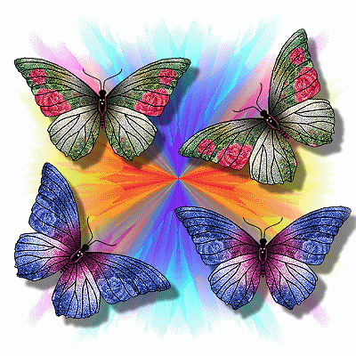 Блестящие Картинки Бабочки