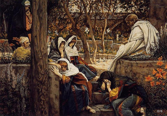 Jesus at Bethany, 1886-94 (700x490, 107Kb)