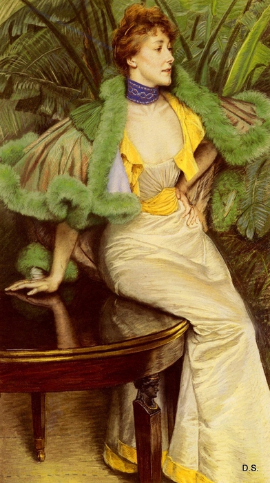 The Princesse De Broglie, 1895 (392x700, 243Kb)