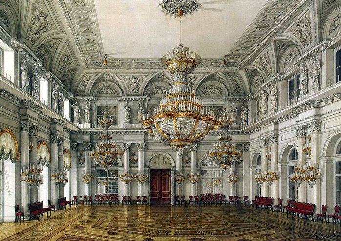 Утверждение проекта Зимнего дворца (1754 ). Обсуждение на .