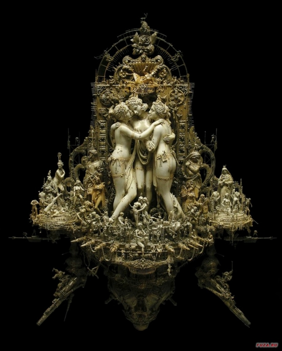 Kris Kuksi Sculptura 2 (563x700, 167Kb)