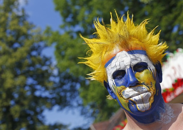 Чемпионат мира по бодиарт искусству в Пёртчах (World Bodypainting Festival in Poertschach), Австрия, 07 июля 2012 года