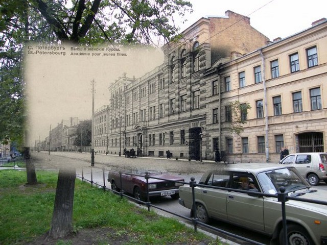 Городские пейзажи Петербурга в прошлом и настоящем 22 (640x480, 109Kb)