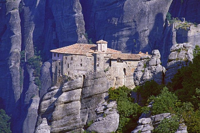 Фото Монастыри Метеоры, Греция. 12 (700x466, 104Kb)