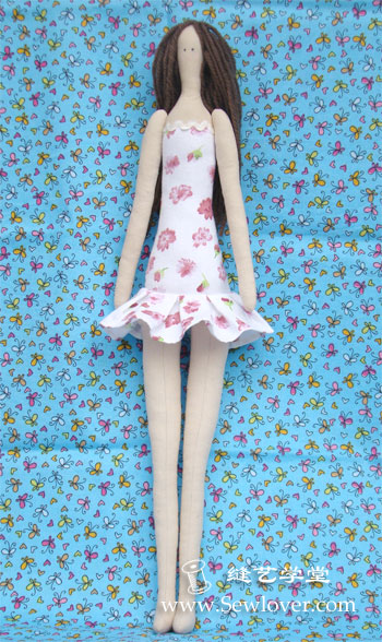 Кукла тильда пляжница, мастер - класс с пошаговыми фото