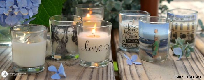DIY Custom Photo Candle Holders  diy packing tape transfers michaelsmakers_zpshprbmrhc (700x274, 152Kb)