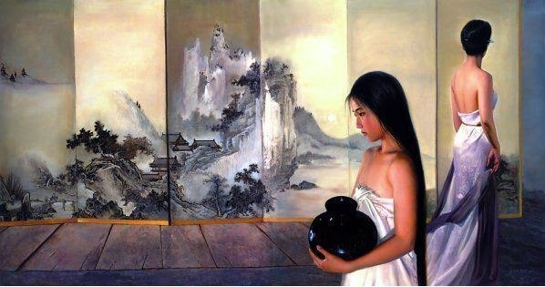 Китайская художница Jia Lu (Цзя Лу)22 (598x315, 176Kb)
