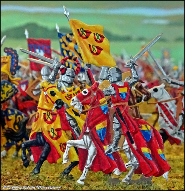 Из истории Дюссельдорфа - битва 1288 - часть экскурсии в бергский замок Шлосс Бург