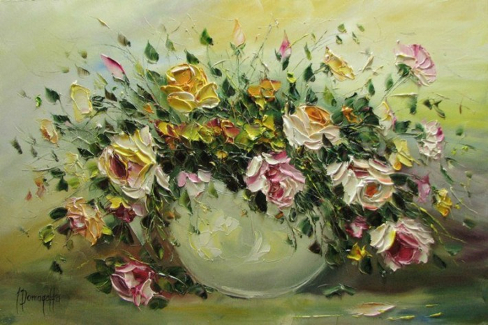 Цветочный букет от Joanna Domagalska32 (700x466, 368Kb)