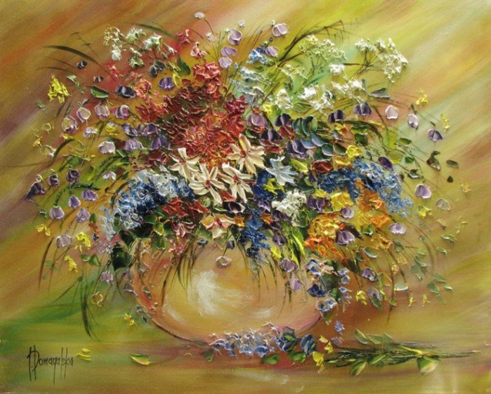 Цветочный букет от Joanna Domagalska36 (700x561, 472Kb)