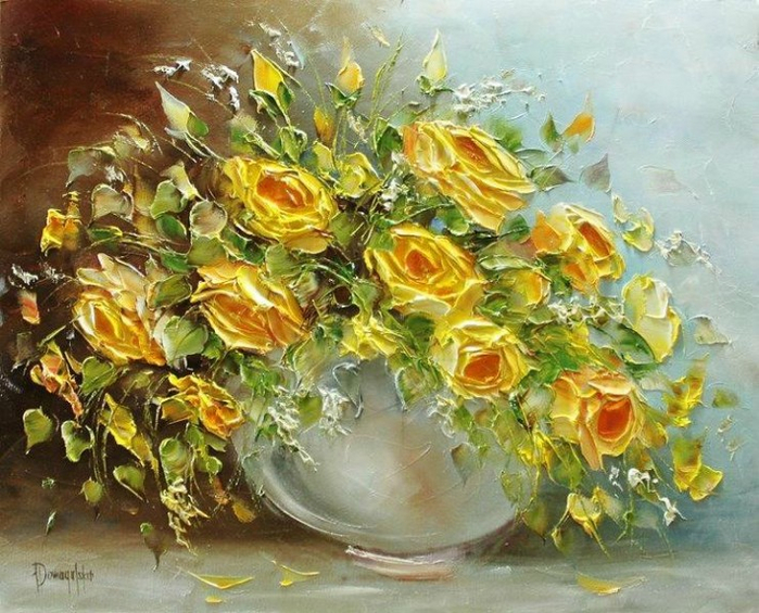 Цветочный букет от Joanna Domagalska39 (700x565, 473Kb)