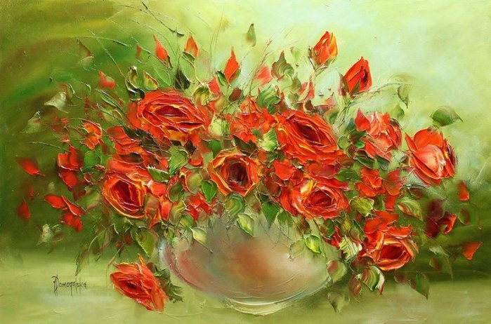 Цветочный букет от Joanna Domagalska42 (700x462, 400Kb)