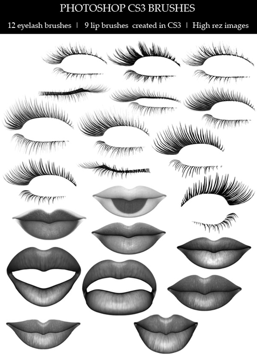 Lips_and_Lashes_brushes_by_lilnymph (507x700, 154Kb)