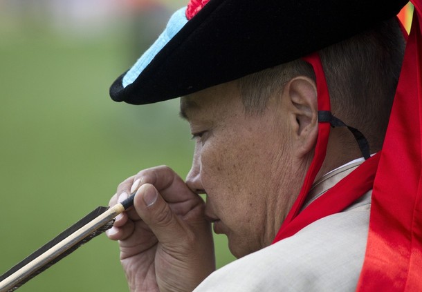 Наадам фестиваль в Улан-Баторе (Naadam Festival in Ulan Bator), Монголия, 11 июля 2012 года