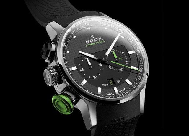 edox watch, Специально для гонщиков чемпионата WRC, компания Edox выпустила часы Xtreme Pilot III Limited Edition (640x463, 57Kb)