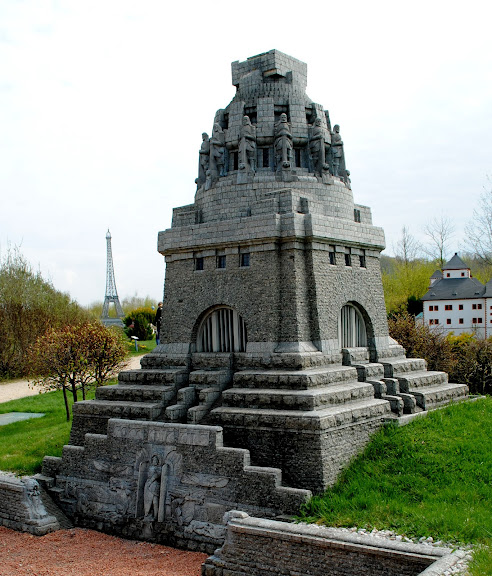 Парк миниатюр в Германии - Miniwelt Lichtenstein, Sachsen. 76307