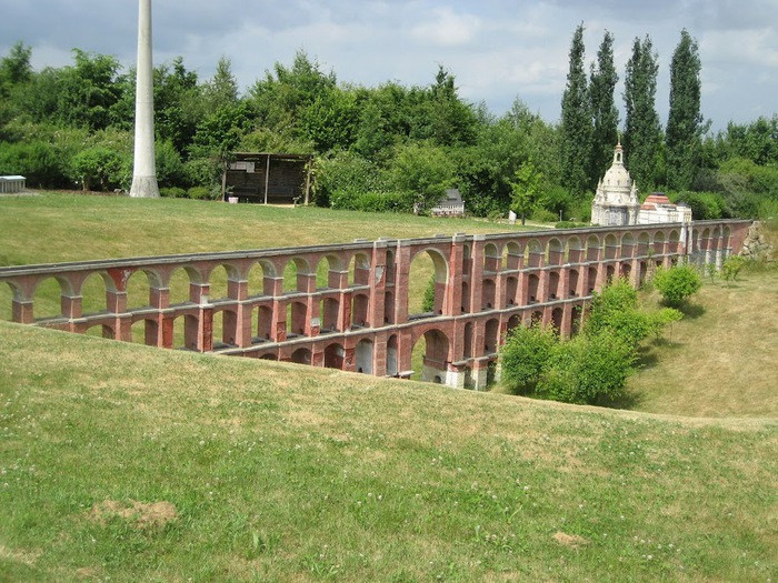 Парк миниатюр в Германии - Miniwelt Lichtenstein, Sachsen. 47656