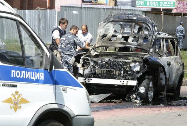 Взрыв заминированного автомобиля в Казани, 19 июля 2012 года