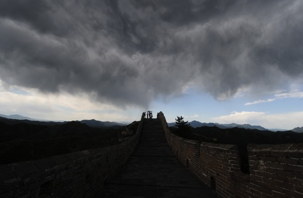 Великая китайская стена, провинция Хэбэй, 10 июня 2012 года