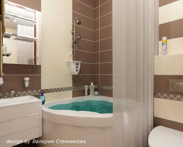 Интерьер ванной комнаты в коричневых тонах 2 (600x480, 121Kb)