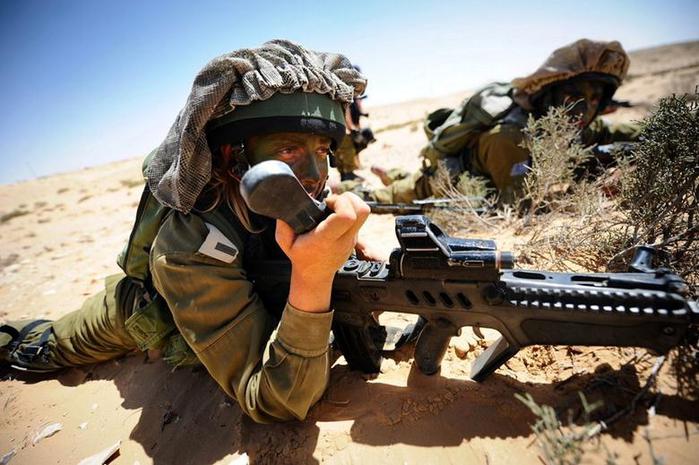 Прекрасная половина армии Израиля. Фотографии