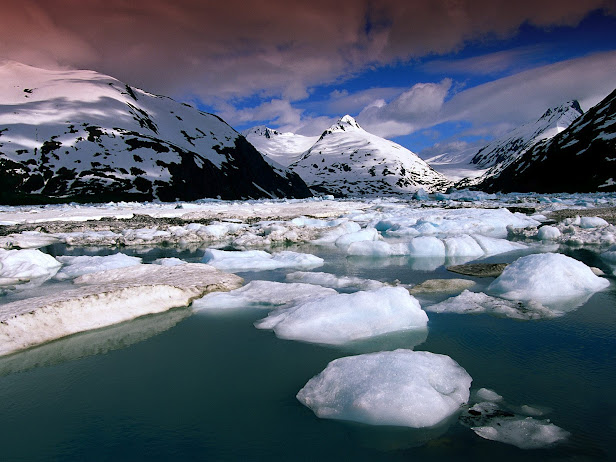 Portage Glacier Recreation Area, Anchorage, Alaska (616x462, 97Kb)