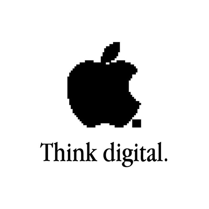 Кретаивный Apple логотип от Viktor Hertz 8 (700x700, 18Kb)