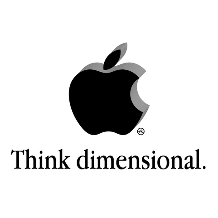 Кретаивный Apple логотип от Viktor Hertz 10 (700x700, 24Kb)