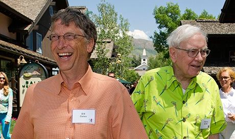 Билл Гейтс и Уоррен Баффетт (460x272, 35Kb)