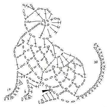 крючком ирландское кружево схемы
