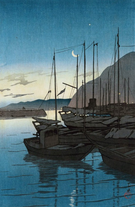 Morning at Beppu, 1929 (458x700, 103Kb)