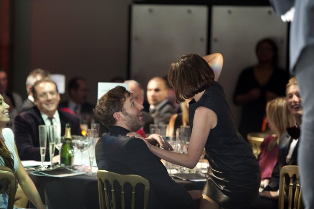 Крис О’Дауд и Доун Портер на вечере-шоу в Лондоне.